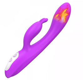 S-HANDE Naughty wibrator podgrzewany z 9 trybami wibracji Purple