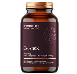 Doctor Life Czosnek Allicin 5mg suplement diety 60 kapsułek