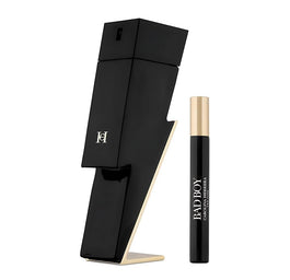 Carolina Herrera Bad Boy zestaw woda toaletowa spray 100ml + miniaturka wody toaletowej 10ml