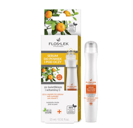 Floslek Serum do powiek i pod oczy ze świetlikiem i witaminą C 15ml