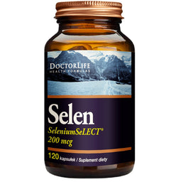 Doctor Life Selen 200mcg suplement diety 120 kapsułek