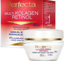 Perfecta Multi-Kolagen Retinol krem nawilżający na dzień i na noc 40+ 50ml