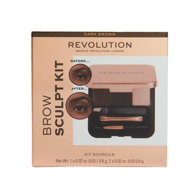 Makeup Revolution Brow Sculpt Kit zestaw do stylizacji brwi