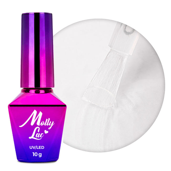 MollyLac Matte Me matujący top nawierzchniowy do paznokci bez przemywania 10g