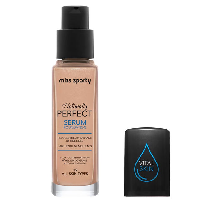 Miss Sporty Naturally Perfect nawilżający podkład serum