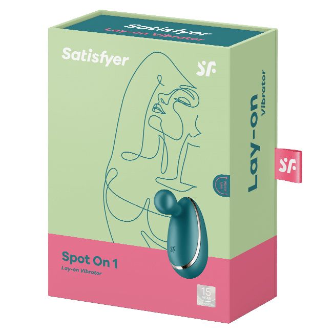 Satisfyer Spot On 1 stymulator łechtaczki Green