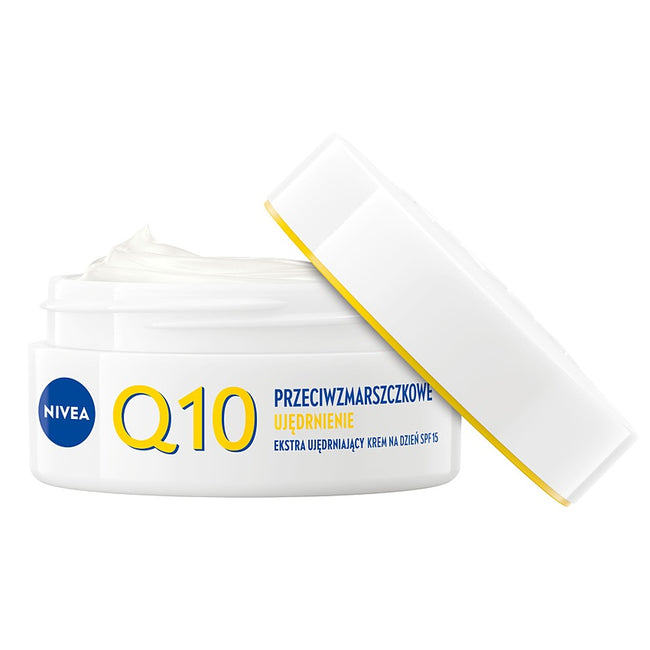 Nivea Q10 Przeciwzmarszczkowe Ujędrnienie krem na dzień SPF15 50ml
