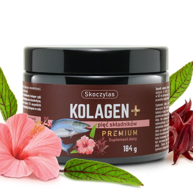 Skoczylas Kolagen+ Premium z łososia suplement diety 184g