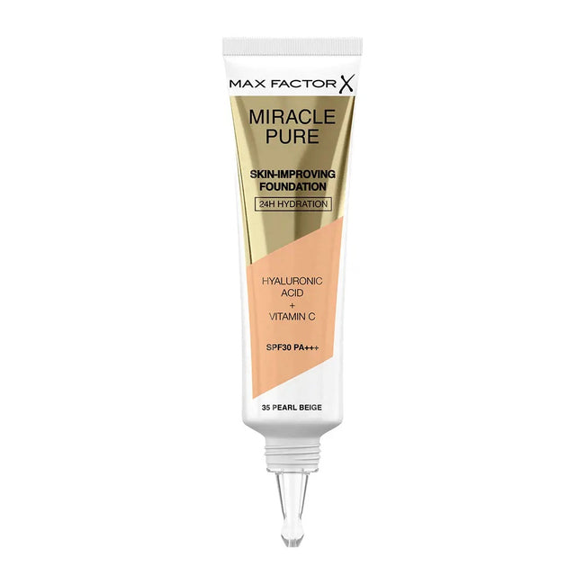 Max Factor Miracle Pure SPF30 PA+++ podkład poprawiający kondycję skóry