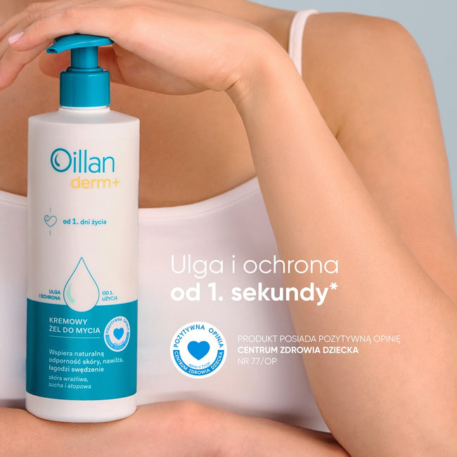 Oillan Derm+ kremowy żel do mycia 400ml