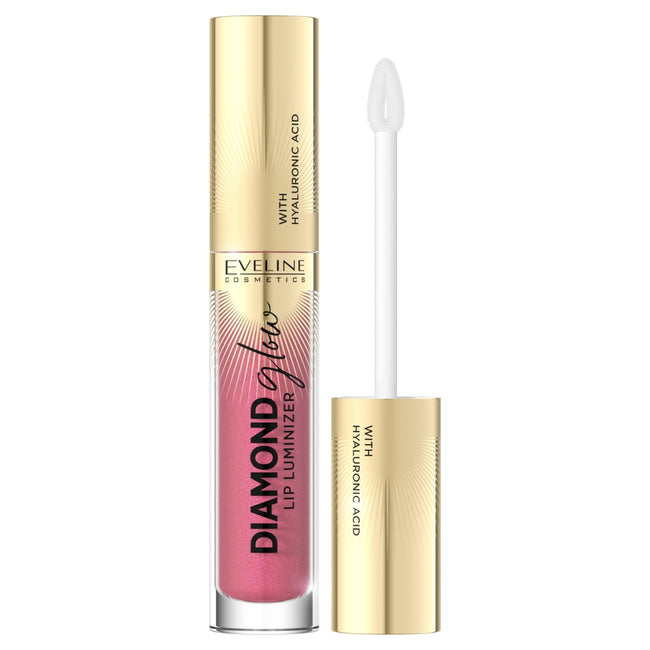 Eveline Cosmetics Diamond Glow Lip Luminizer błyszczyk do ust z kwasem hialuronowym