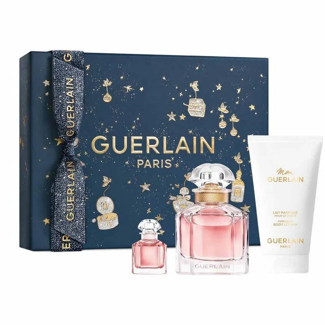 Guerlain Mon Guerlain zestaw woda perfumowana spray 50ml + balsam do ciała 75ml + miniatura wody perfumowanej 5ml