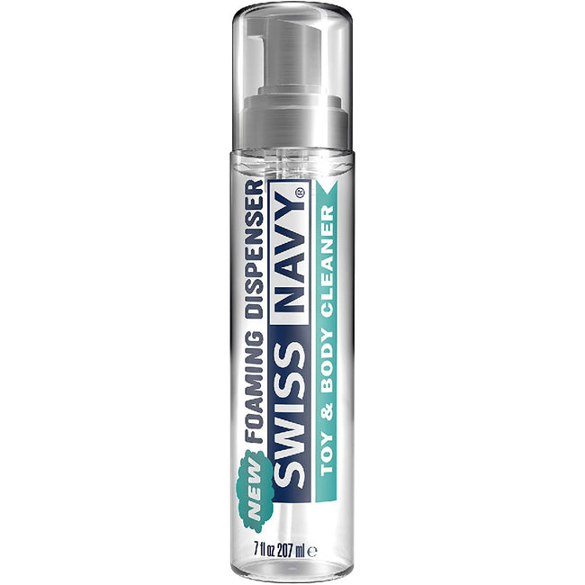 SWISS NAVY Toy & Body Cleaner Foaming Dispenser pianka do dezynfekcji 207ml