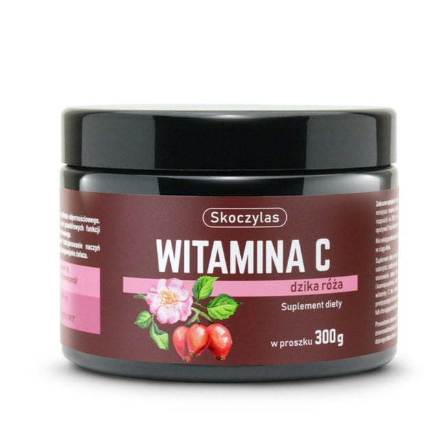 Skoczylas Witamina C + Dzika Róża suplement diety w proszku 300g