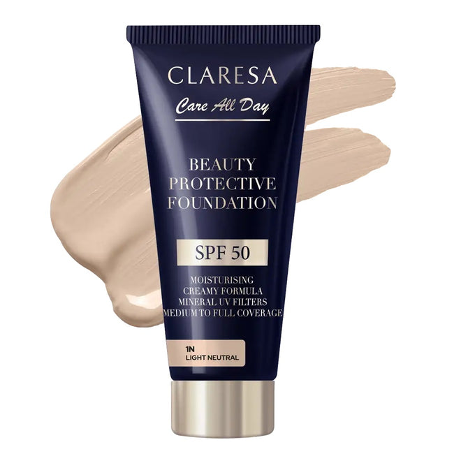 Claresa Beauty Protective Foundation nawilżający podkład z filtrem SPF50