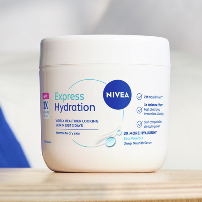 Nivea Intensive Moisturising błyskawicznie nawilżający krem do ciała 400ml