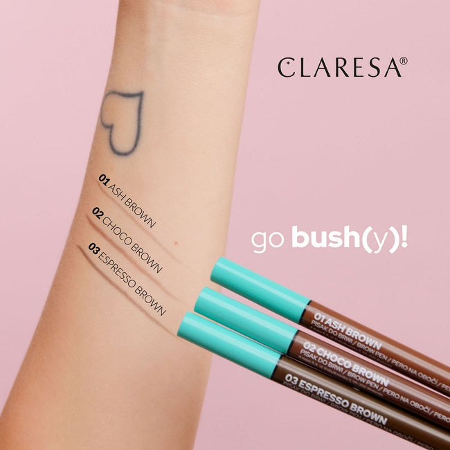 Claresa Go Bush(y)! pisak do brwi