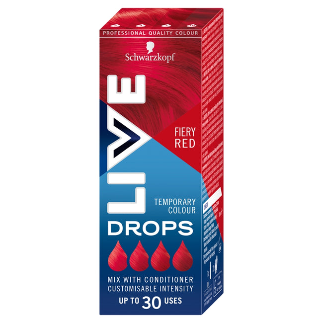 Schwarzkopf Live Drops krople do nietrwałej koloryzacji włosów