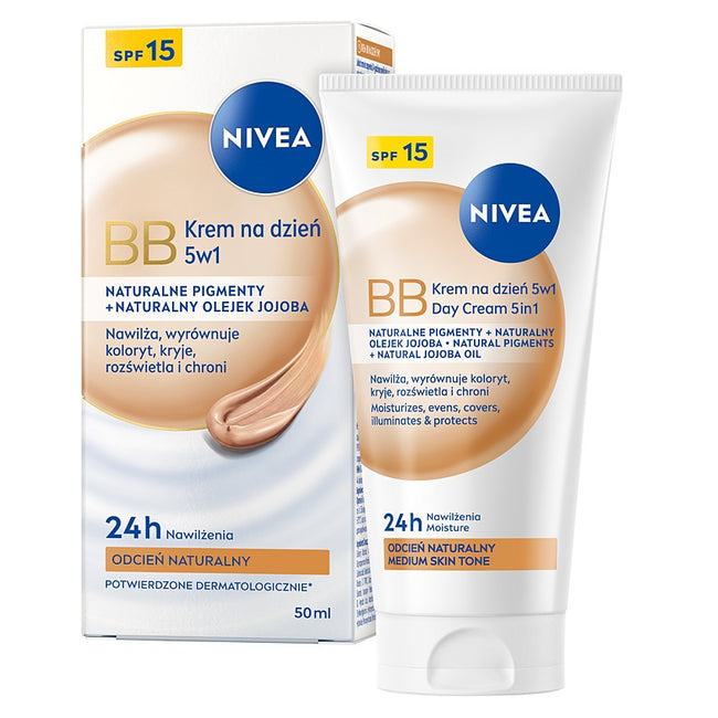 Nivea Krem BB 5w1 na dzień
