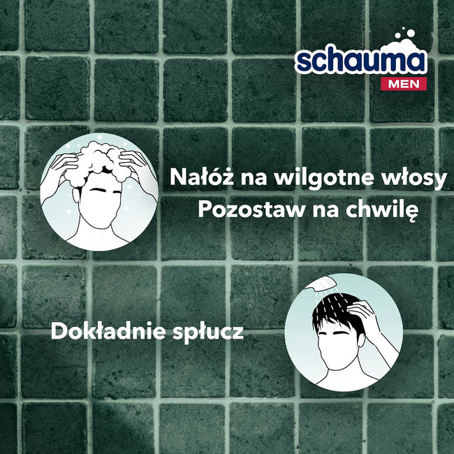 Schauma Men Anti-Dandruff Intensive szampon regulujący z imbirem 400ml