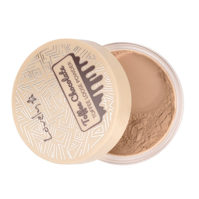 Lovely Chocolate Loose Powder czekoladowy matowy puder brązujący do twarzy i ciała z ekstraktem z nasion kakao
