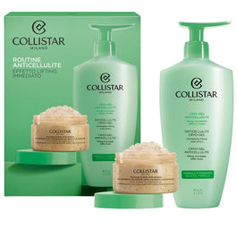 Collistar Routine Anticellulite zestaw antycellulitowy crio-żel 400ml + peeling do ciała 150g