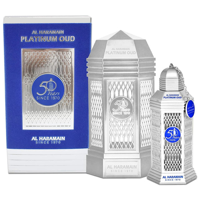 Al Haramain 50 Years Platinum Oud woda perfumowana spray