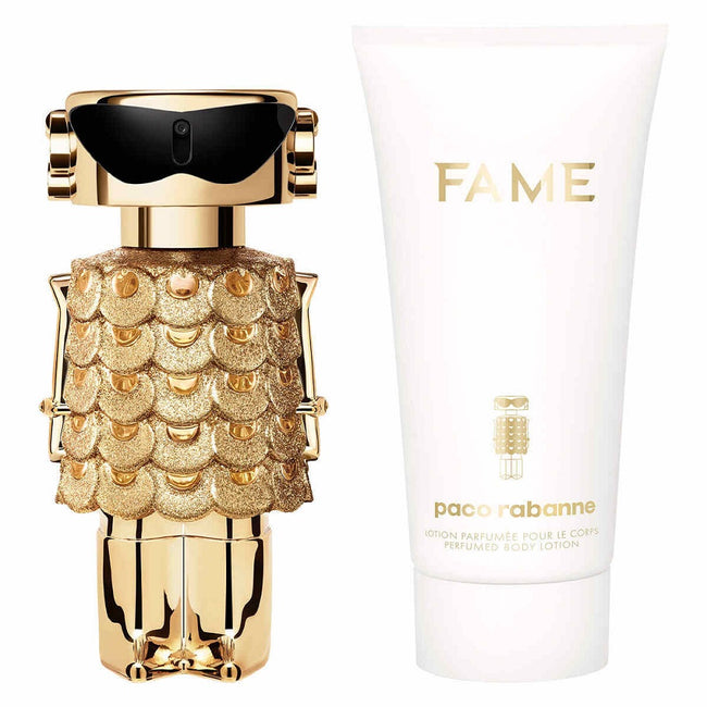 Paco Rabanne Fame Intense zestaw woda perfumowana spray 50ml + balsam do ciała 75ml