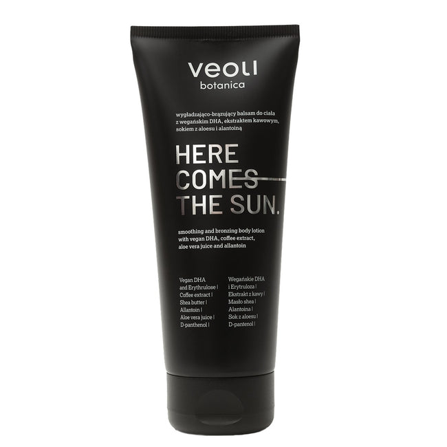 Veoli Botanica Here Comes The Sun wygładzająco-brązujący balsam do ciała 200ml