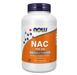 Now Foods NAC 600mg suplement diety 250 kapsułek