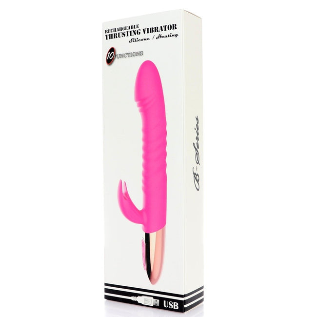 B-Series Magic Thrusting Vibrator wibrator królik Pink