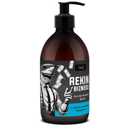 LaQ Żel pod prysznic dla mężczyzn 8w1 Rekin Biznesu 500ml