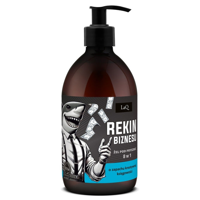 LaQ Żel pod prysznic dla mężczyzn 8w1 Rekin Biznesu 500ml