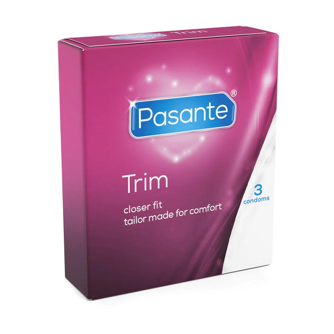 Pasante Trim prezerwatywy ściśle przylegające 3szt