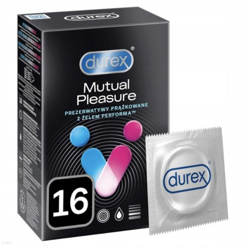 Durex Mutual Pleasure prezerwatywy z wypustkami 16szt