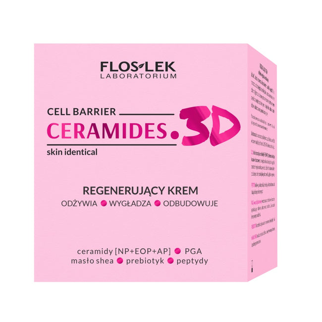 Floslek Ceramides.3D regenerujący krem do twarzy 50ml