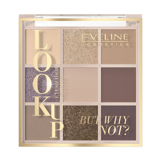 Eveline Cosmetics Look Up paleta 9 cieni do powiek