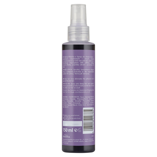 Joanna Ultra Color płukanka w sprayu srebrna 150ml