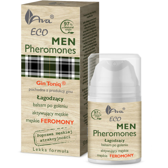 Ava Laboratorium Eco Men Pheromones łagodzący balsam po goleniu