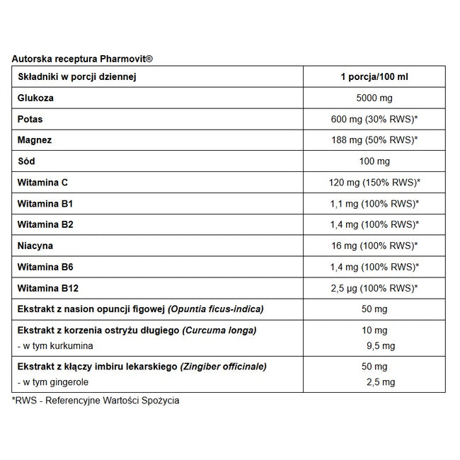 Pharmovit Afterparty Control Supples & Go suplement diety w płynie 100ml