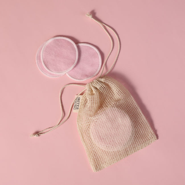 Sister Young Snap Pads bambusowe płatki wielokrotnego użycia 10szt