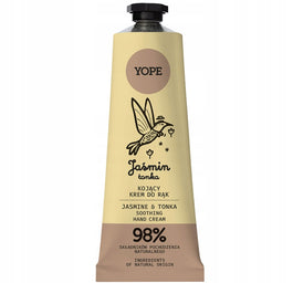 Yope Naturalny kojący krem do rąk Jaśmin & Tonka 50ml