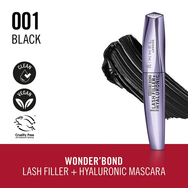 Rimmel Wonder'Bond Lash Filler + Hyaluronic pogrubiający tusz do rzęs