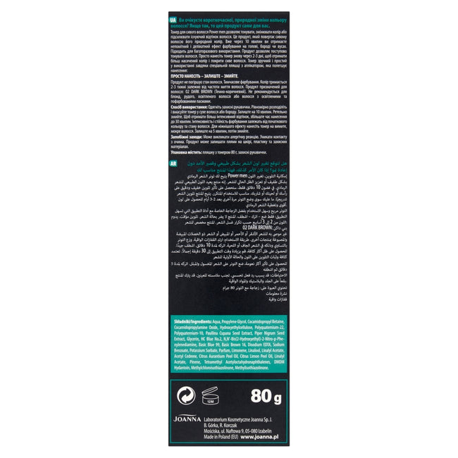 Joanna Power Men toner odsiwiający