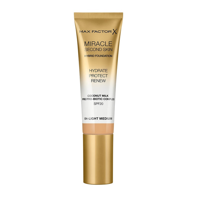Max Factor Miracle Second Skin Hybrid Foundation podkład nawilżający z filtrem