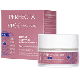 Perfecta Pro Age Factor krem aktywnie odbudowujący na noc 50ml