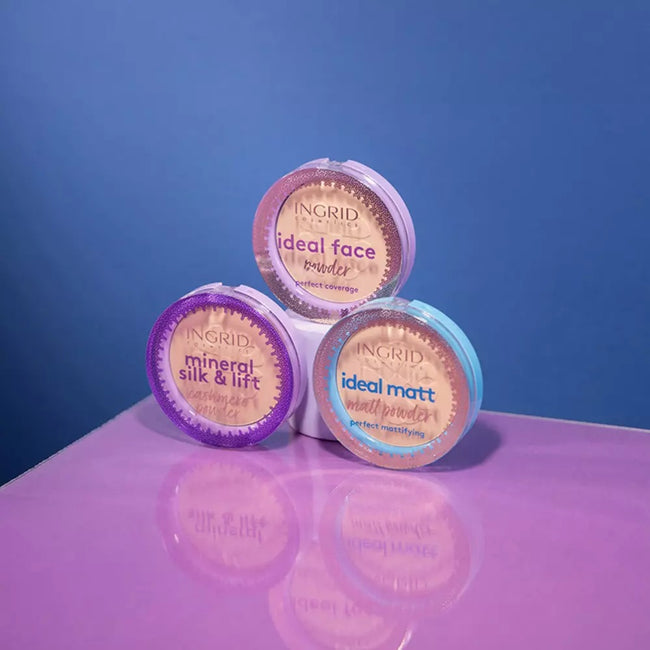 Ingrid Mineral Silk & Lift puder prasowany z minerałami