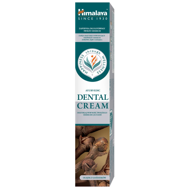 Himalaya Dental Cream ajurwedyjska pasta do zębów z olejkiem z goździków 100g