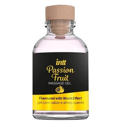 INTT Massage Gel rozgrzewający żel do masażu Passion Fruit 30ml