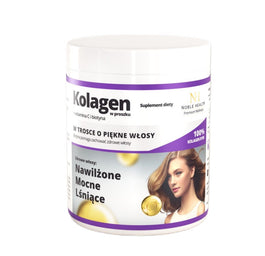 Noble Health Kolagen + Witamina C i Biotyna w proszku suplement diety w proszku 100g